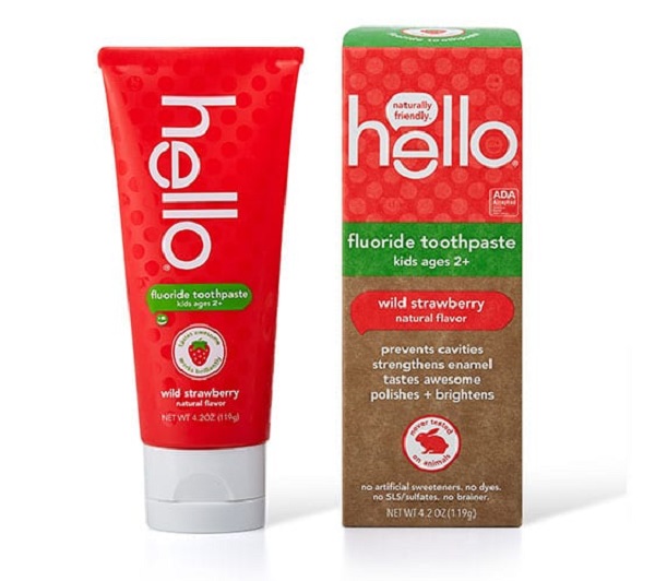 Free Hello Strawberry Toothpaste Whole Mom