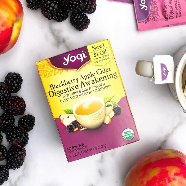 Free Sample Of Yogi Blackberry Apple Cider Digestive Tea Whole Mom