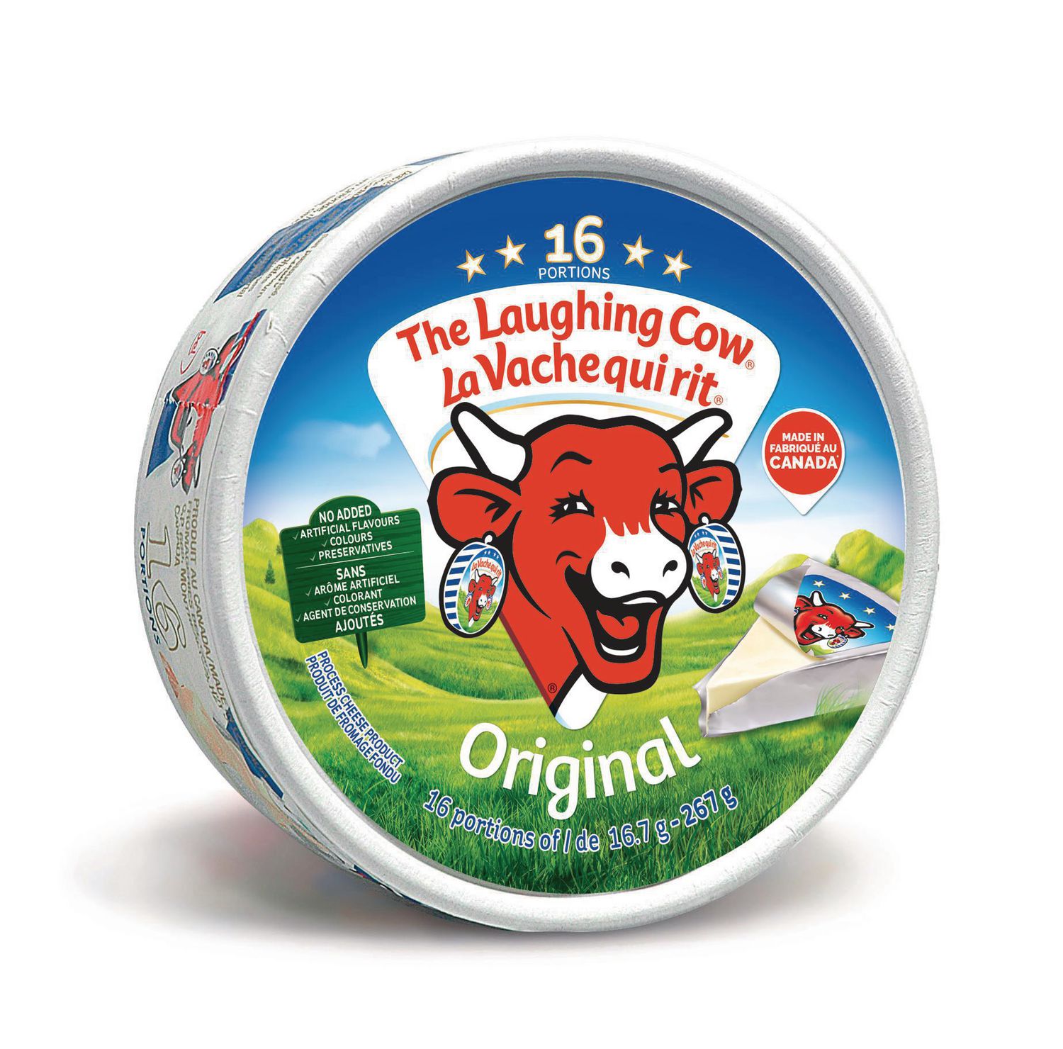 Laughing Cow Cheese Mascot - La vache qui rit mascot produced by maskot. 