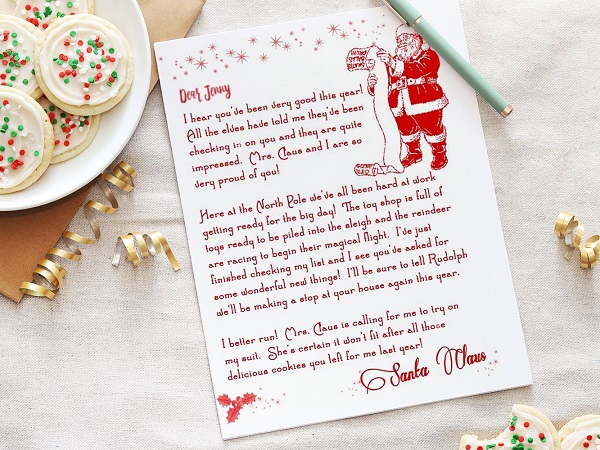 Free Letters From Santa | Whole Mom