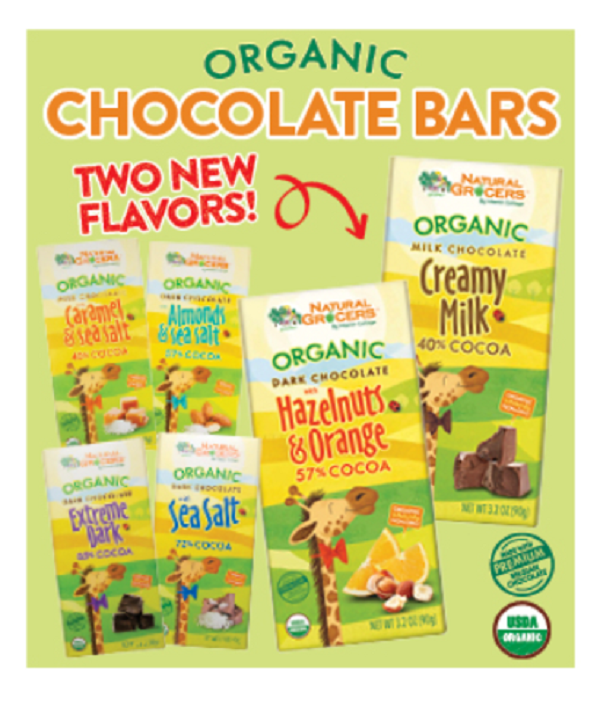 Free Natural Grocers Brand Organic Chocolate Bar Whole Mom